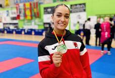 Paola García logra una medalla de oro en la liga nacional
