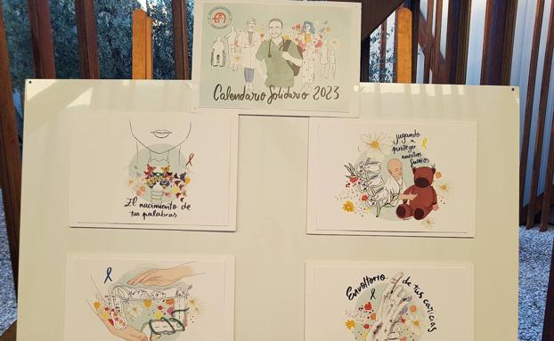 La Asociación Oncológica pone a la venta su calendario solidario