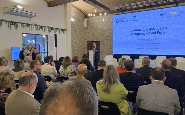 Vara reclama poder ampliar los regadíos en Extremadura