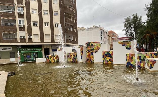 Aprueban una partida para iluminar la fuente de los cubos de La Paz
