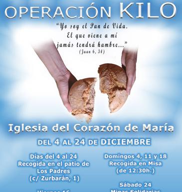 La Hermandad del Cristo del Amparo inicia la 'Operación Kilo'