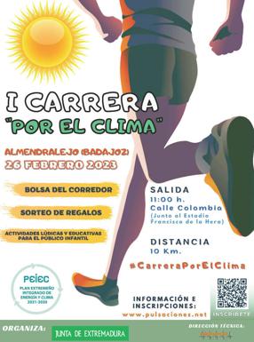 La ciudad acogerá la I Carrera por el clima 2023 el día 26 febrero