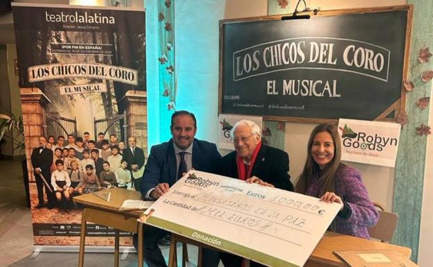 La plataforma de comercio electrónico solidario RobynGoods entrega 1.000 euros a Mensajeros de la Paz