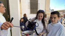 134 animales son bendecidos por San Antón