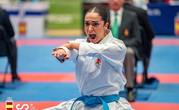 Paola García gana la primera ronda de la Liga Nacional senior