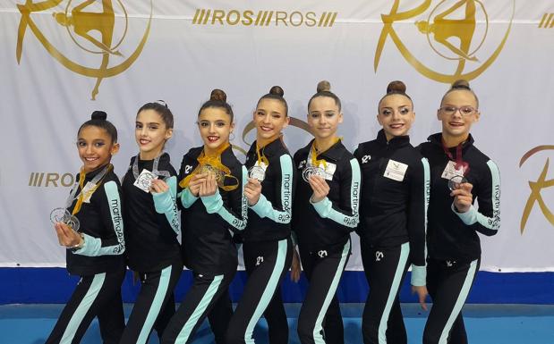 Club Gimnástico logra once medallas en el Torneo Nacional Rítmica Ros