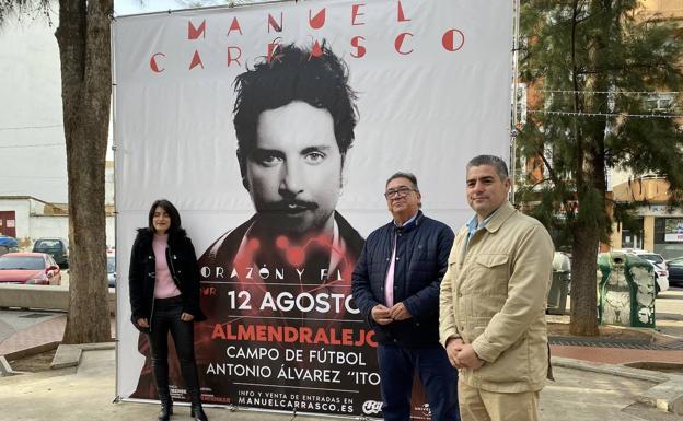 Manuel Carrasco agota las entradas especiales para el concierto del día 12 de agosto
