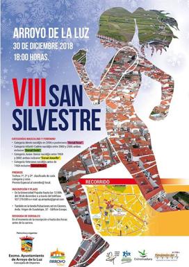 Abierto el plazo de inscripción para la San Silvestre de Arroyo de la Luz