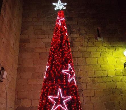 A las 18:00 horas se llevará a cabo el encendido de las luces de Navidad