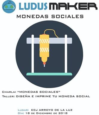 Taller 'Diseña e Imprime tu Moneda Social' en el ECJ de Arroyo de la Luz
