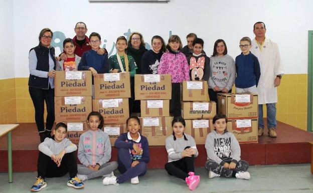 Campaña Solidaria de Navidad del CEIP Ntra. Sra. de la Luz