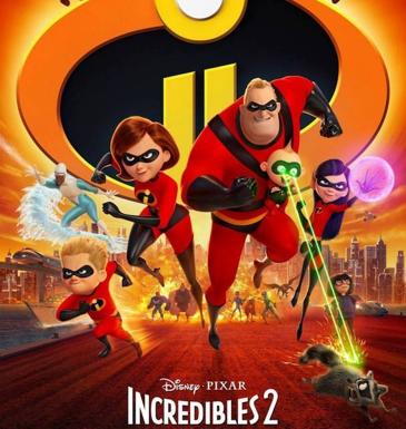 La película para hoy sábado, 22 de diciembre, es 'Los Increíbles 2'