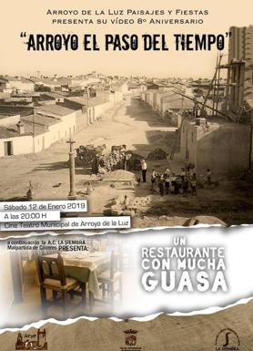 Esta tarde se estrena 'Arroyo, el paso del tiempo', de la asociación Arroyo de la Luz Paisajes y Fiestas