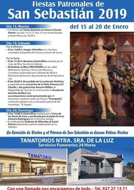 Esta tarde dan comienzo las Fiestas Patronales de San Sebastián