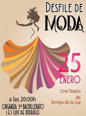 Desfile de moda de los alumnos de 1º de bachillerato