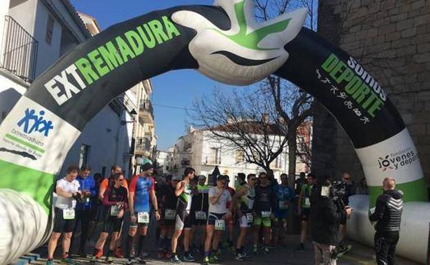Corte de calles durante la celebración del Duatlón