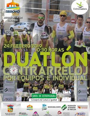 Mañana se celebra el Duatlón Contrarreloj por Equipos e Individual de Arroyo de la Luz
