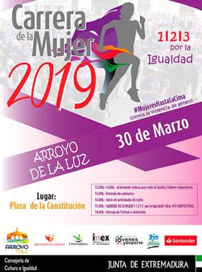 Última semana para inscribirse en la Carrera de la Mujer de Arroyo de la Luz