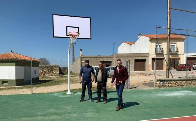 Mejoras en las pistas deportivas de la barriada del Convento
