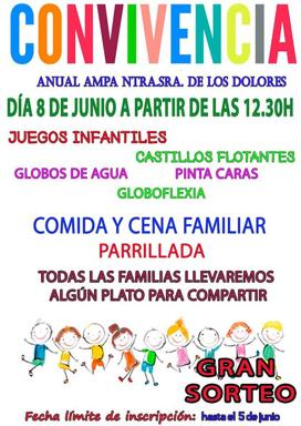 El AMPA Ntra. Sra. de los Dolores celebra su Convivencia Anual