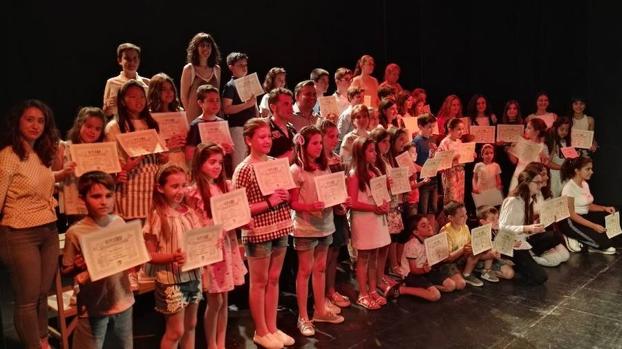 La Escuela Municipal de Música clausuró el curso otorgando los primeros Certificados de Grado Elemental, avalados por el Conservatorio Oficial de Música 'Hermanos Berzosa'