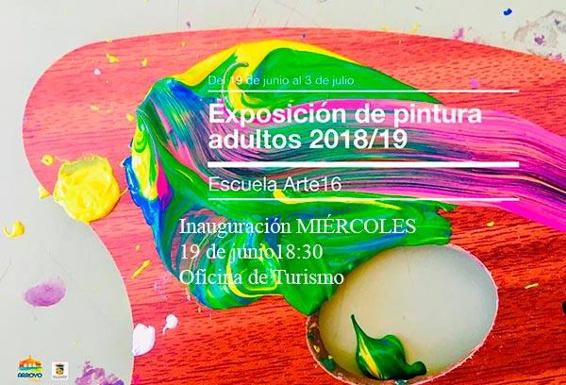 La Escuela Arte 16 expone esta tarde en la Oficina de Turismo