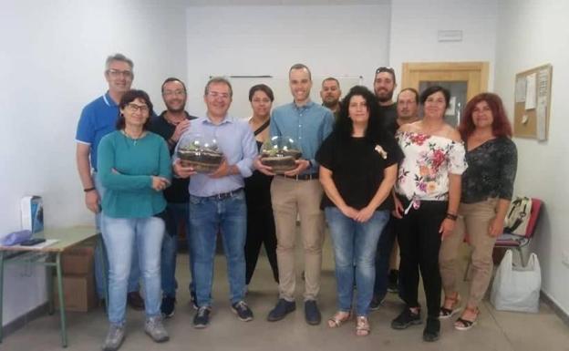 Clausura del curso de Instalación y Mantenimiento de Jardines y Zonas Verdes