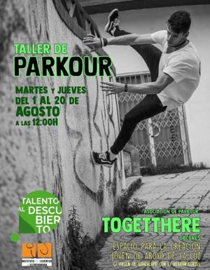 Iniciación al parkour en el Espacio Joven