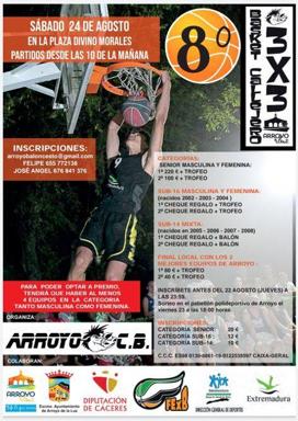 El torneo Basket Callejero 3x3 celebra este año su octava edición