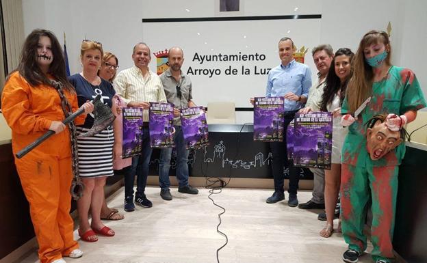Arroyo de la Luz vuelve a convertirse hoy en la sede del cine de terror en Extremadura