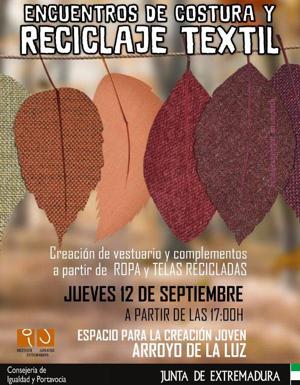 Encuentros de Costura y Reciclaje Textil en el ECJ