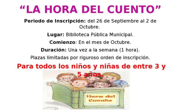 La Biblioteca Pública Municipal de Arroyo de la Luz pone en marcha 'La Hora del Cuento'