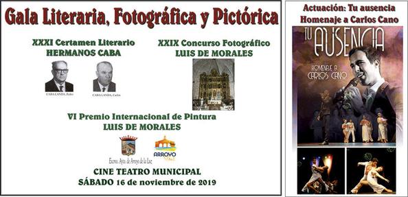 Mañana sábado se celebra la gala de entrega de premios de los certámenes internacionales de Arroyo de la Luz