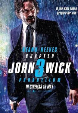 La película para esta tarde de domingo es 'John Wick: Capítulo 3 - Parabellum'