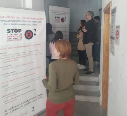 Finalizan las actividades del proyecto 'Municipios de Cáceres dicen stop a la trata de seres humanos y la feminización de la pobreza' en Malpartida de Cáceres