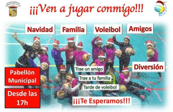 Voleibol en navidad