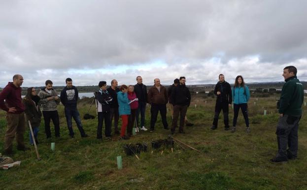 El Ayuntamiento de Arroyo de la Luz planta 2.862 árboles en su lucha local contra el cambio climático