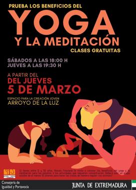 Cambio de fecha para el inicio de las clases de yoga del ECJ