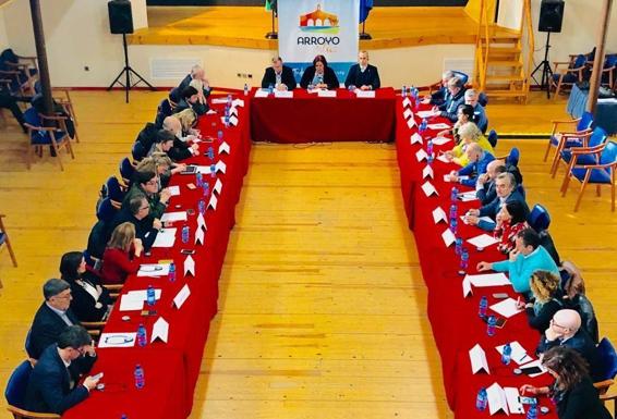 Arroyo de la Luz fue la sede de la reunión entre Parlamentarios Europeos y Organizaciones Agrarias Extremeñas
