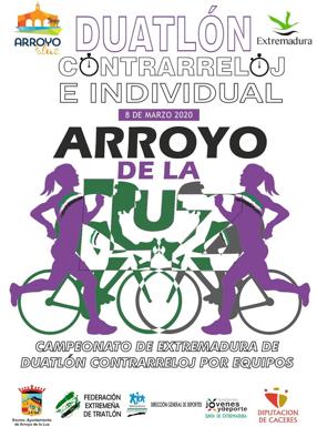 Mañana domingo se celebra el Duatlón Contrarreloj por equipos e individual de Arroyo de la Luz