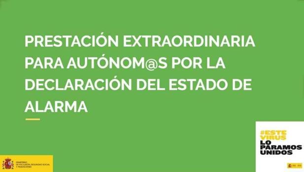 El Ayuntamiento informa sobre la prestación extraordinaria para autónomos por el estado de alarma