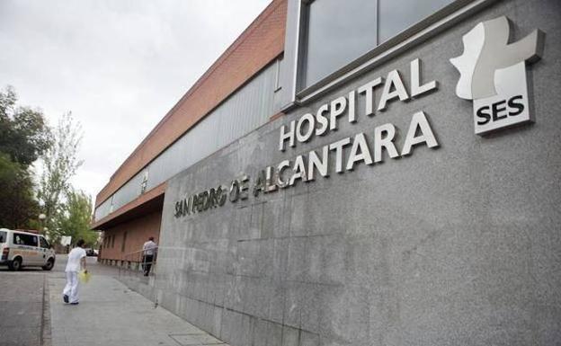 El San Pedro es el hospital extremeño con más pacientes ingresados, con 65