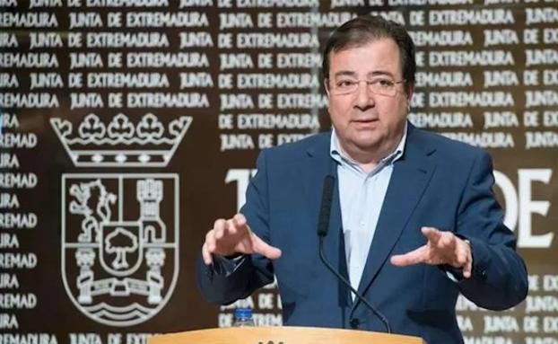 Vara se muestra «muy preocupado» por la incidencia del coronavirus en el oeste de la provincia de Cáceres