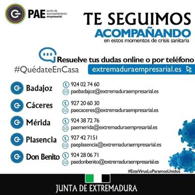 PAE, Punto de Acompañamiento Empresarial