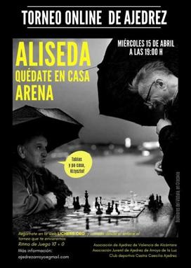 El ECJ de Arroyo de la Luz informa de un nuevo torneo de ajedrez 'Quédate en casa'