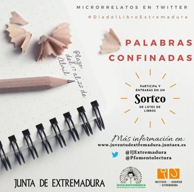 El ECJ de Arroyo de la Luz anima a participar en el concurso de microrrelatos 'Palabras Confinadas'