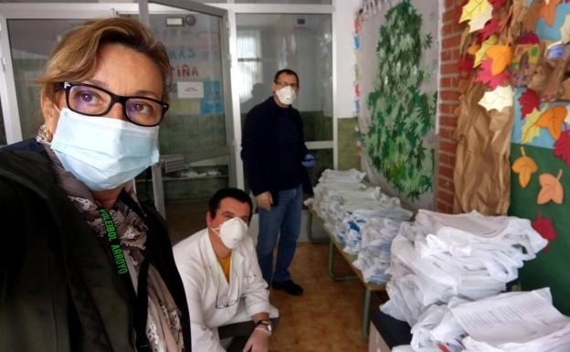El colegio público Ntra. Sra. de la Luz comienza el reparto del material escolar