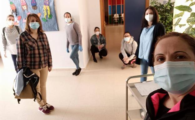 El Centro Infantil Ta-Ca-Tá ha entregado a los niños el material que quedaba en el centro