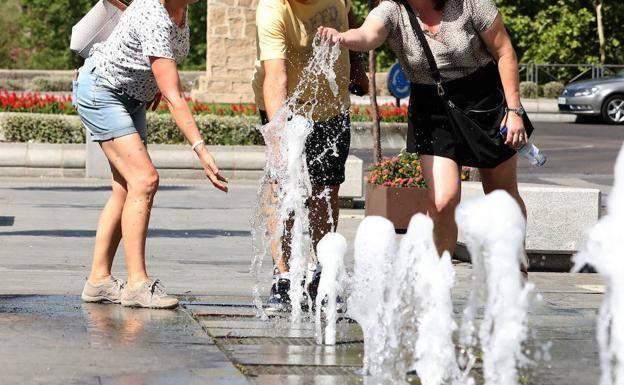 Un episodio de altas temperaturas dejará en Extremadura máximas en torno a los 35 grados