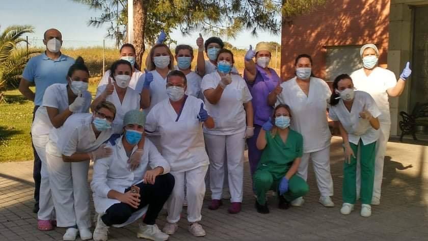Ayer se reanudaron las visitas a la residencia de mayores de Arroyo de la Luz
